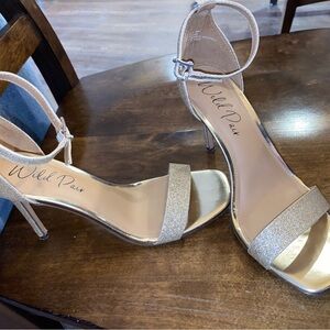 Wild Pair Gold Women's Heels